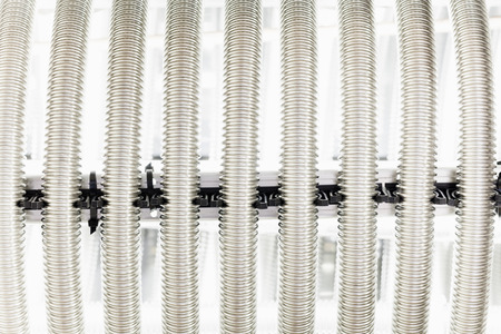 corrugation metal pipe for heat exchanger