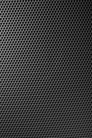 metal mesh of speaker grill textureの写真素材