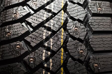 winter tire protector with studs