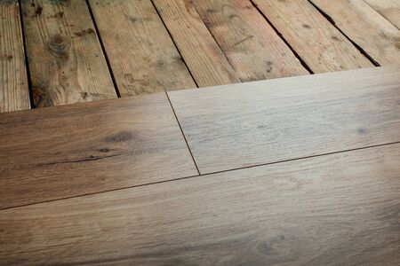 old floor renovationの写真素材