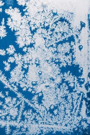 blue frost background