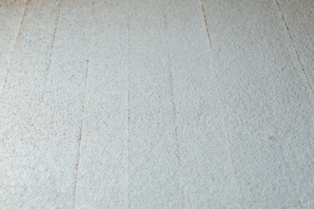 snow patina on wooden lags backgroundの写真素材