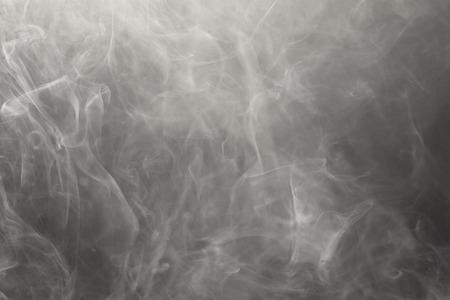 dense smoke on black background