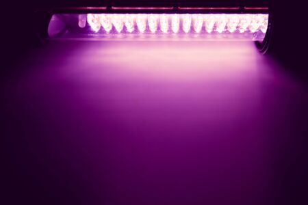 abstract led lantern light background with copy-spaceの写真素材