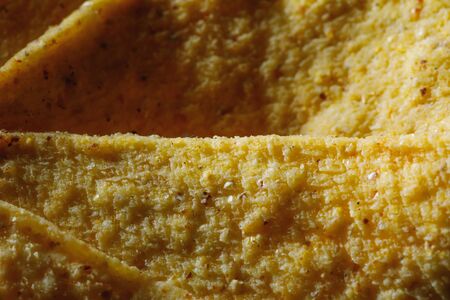 mexican nachos tortilla chips, close-up view