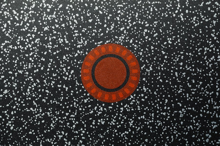 coating background, close-up view