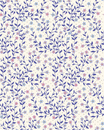 Rectangular frame of interlaced climbing plantsのイラスト素材