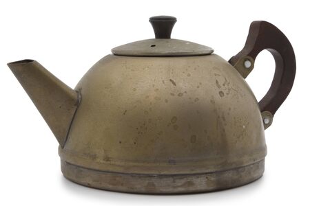 Old teapotの写真素材