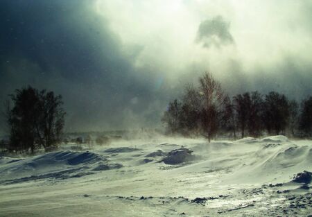 blizzardの写真素材