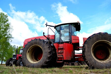 Agriculture is a main by branch in steepe region のeditorial素材