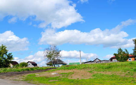 Big amount of the population in Russia lives in villageの写真素材