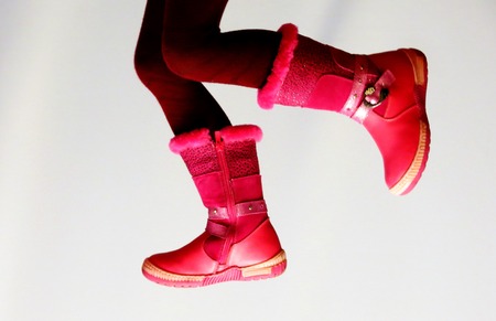 Fragments of the human body allow to consider detail close-upの写真素材