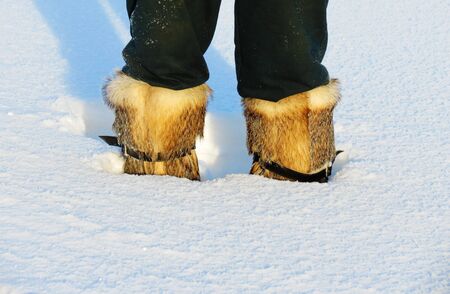 Fragments of the human body allow to consider detail close-upの写真素材