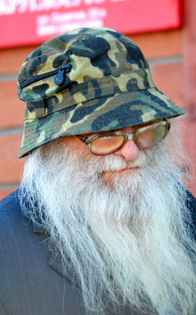 People of the miscellaneous age and profession are shown On photographyのeditorial素材