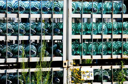 Electric substations play greater role in lifes mankindの写真素材