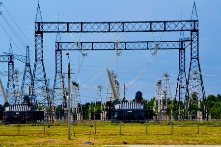 Electric substations supply current