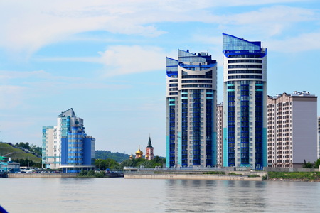 Svoeobrazny landscapes on Altaiの写真素材