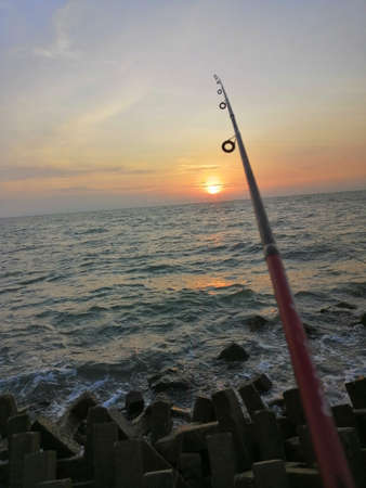 MYGIG123RF- Sunset view during fishing at Yan, Kedah.の写真素材
