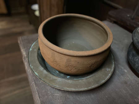Traditional Malay house accessories in Terengganu house, vary between district in Terengganu. Unique. Terengganu Culture Village, state Terengganu Museum.の写真素材