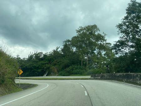 On the road to Cameron Highland from Lojing.