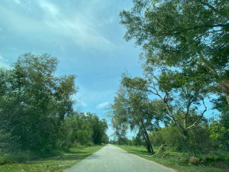 View on the road to Bukit Bubus, famous for paragliding activity.