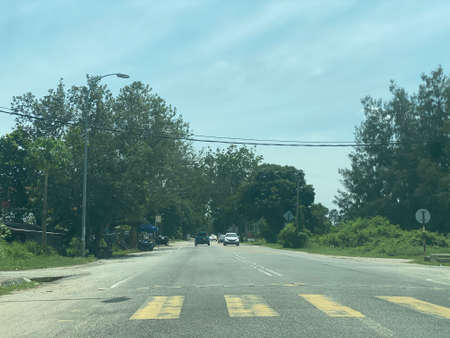 Scenery view from Kota Bharu to Tumpat town to Pengkalan Kubor.