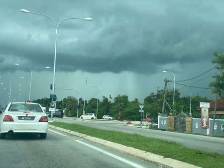 View on the road from Kota Bahru to Pasir Puteh.