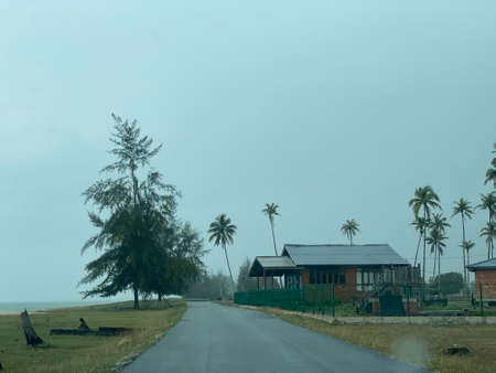 Scenery view on the road from Mangkuk, Caluk to Penarik.