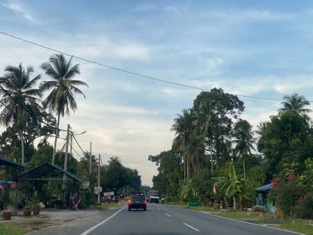 View on the road to Jerteh.