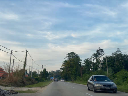 View on the road to Jerteh.