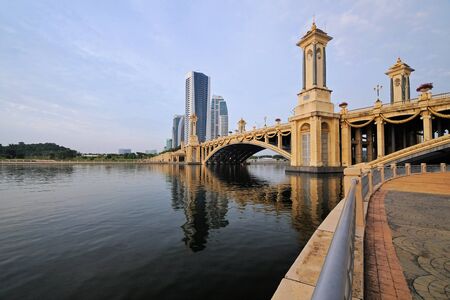 pullman brigde,putrajayaの写真素材
