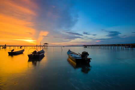 sunsetの写真素材