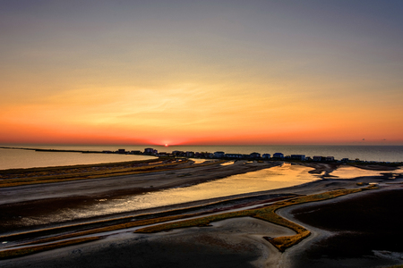 In the morning in this charming place by the sea is always very fresh and clean airの写真素材
