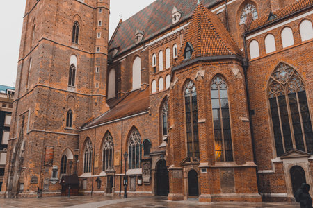Wroclaw, Poland January 30, 2020 Old Town Architecture Church 2020