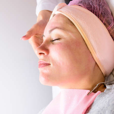 The use of micellar water in cosmetology, facial care, visits to the dentist. new
