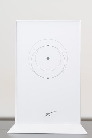 Ivano-Frankivsk, Ukraine, December 2, 2023: Starlink satellite antenna, a new wifi adapter between the antenna and cellular stations from starlink for home use.のeditorial素材