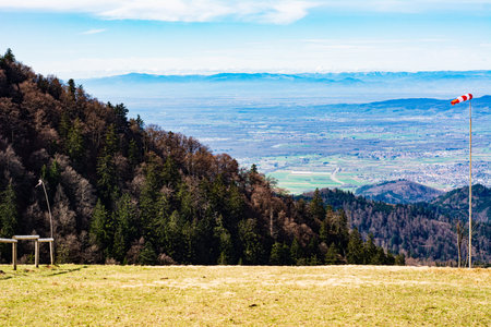 Stunning views showcase nature's beauty-rolling green valleys, rich forests, and distant mountains...
