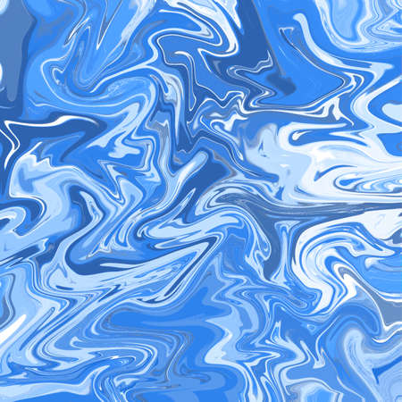 Digital Paper Set, Blue Marble Background, Wave Wallpaper, Blue Onyx Texture, Blue Agate Design,...
