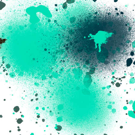 Digital Brushstroke Design, Acrylic Paint Splatter, Black and White Background Set, Vivid Color Elements, Fluid Paint Splatter, Pink and Green Ink, Abstract Digital Paper, Splashing Paint, Digital Artの写真素材