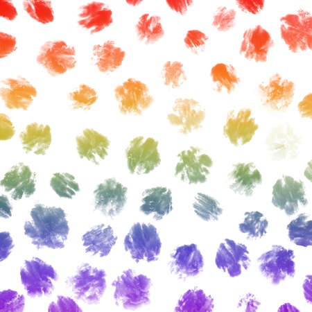 Handdrawn Digital Brush Strokes, Abstract Colorful Texture, Rainbow Background, Repeating Brush Strokes, Graphic Stains, Modern Vibrant Shapes, Grunge Elements, Splatter Texture, Brushstroke Designの写真素材