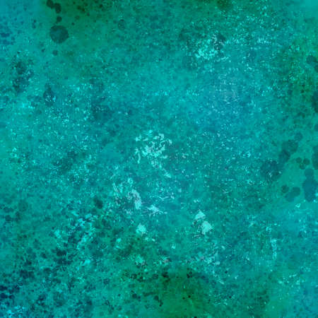 Turquoise Abstract Stone Digital Painting Textureの写真素材