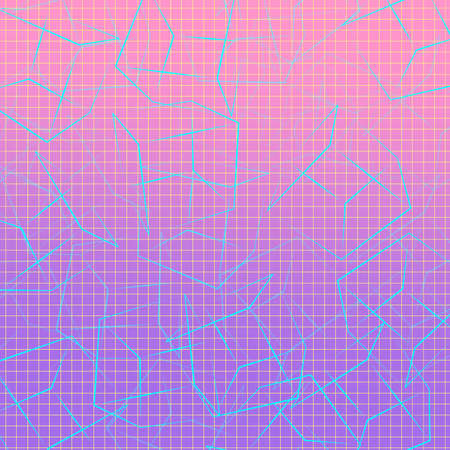 Vaporwave Digital Bright Nostalgic 80s Design Texture