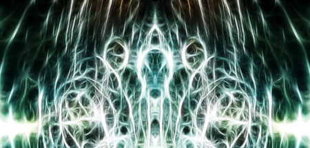 light paintingの写真素材