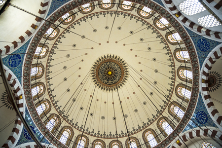 Inside the mosqueのeditorial素材