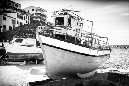 Fisherman boatの写真素材