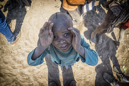 Himba childのeditorial素材