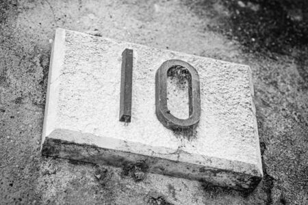 Civic numberの写真素材