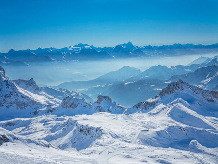 Panorama of the alps