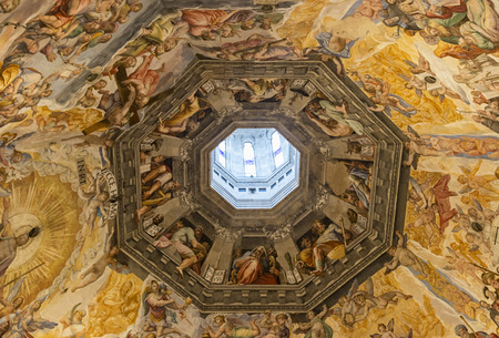 Florence cathedral domeのeditorial素材