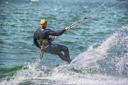 kitesurferの写真素材